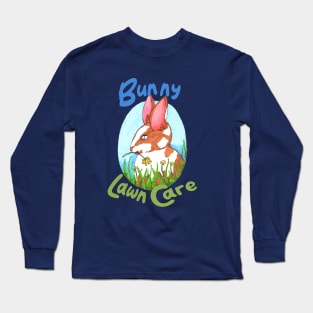 Bunny Lawn Care Long Sleeve T-Shirt